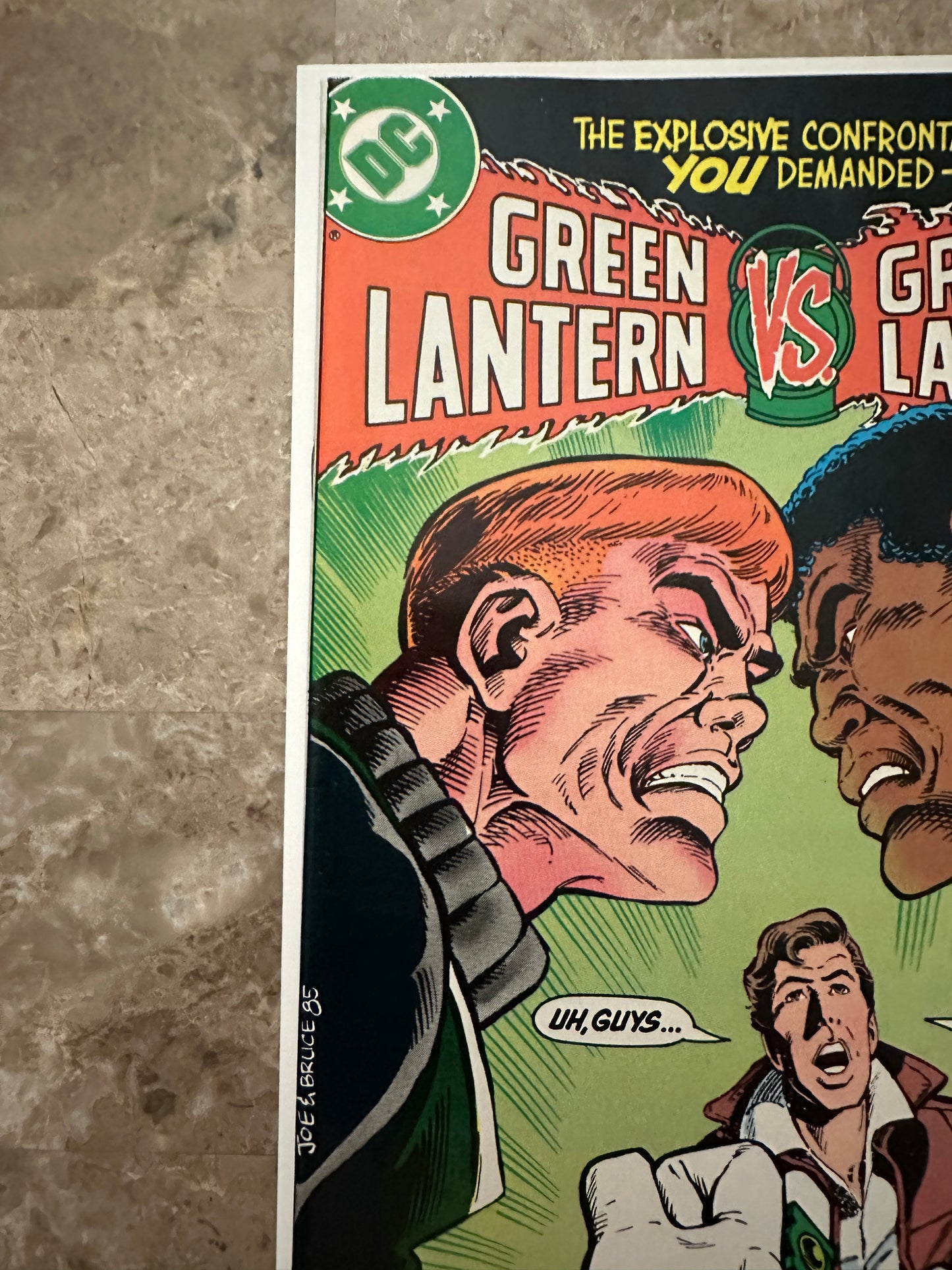 Green Lantern #197 Newsstand VF 8.0 (1986 DC Comics)