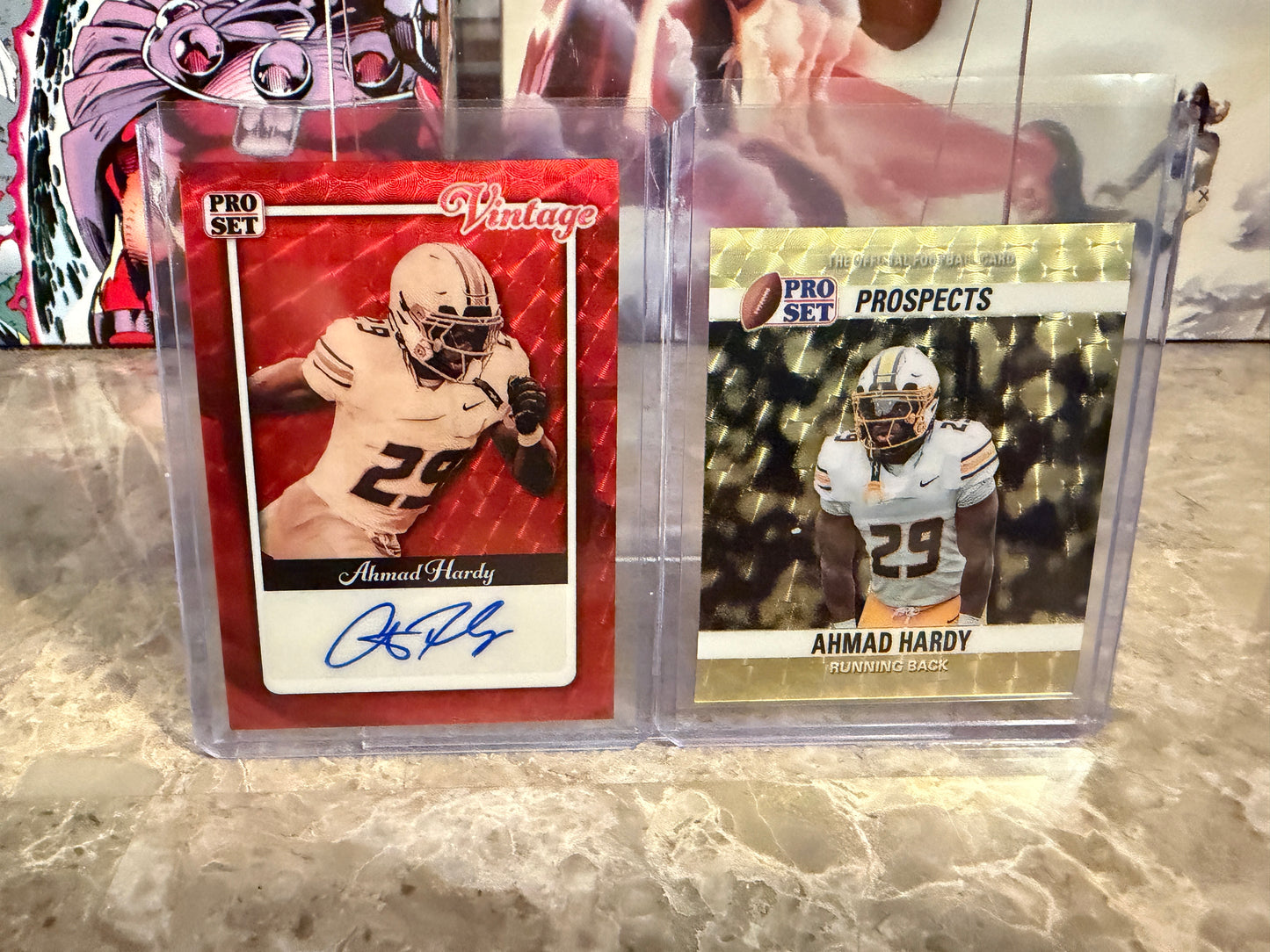 Ahmad Hardy 2026 Leaf Pro Set Metal Vintage Auto Red Flood 1990 Mini Gold Super 1/1 Lot