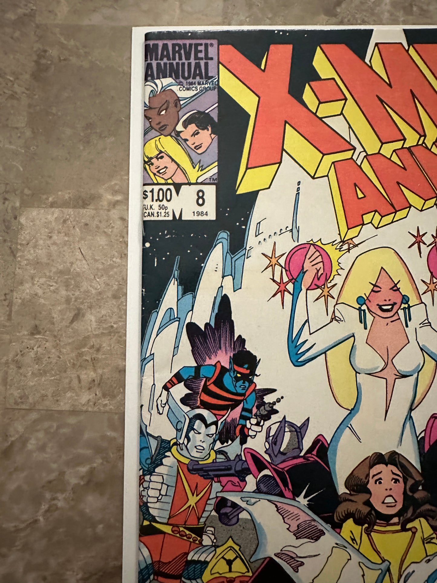 X-Men Annual #8 VF- 7.5 (Marvel Comics 1984)