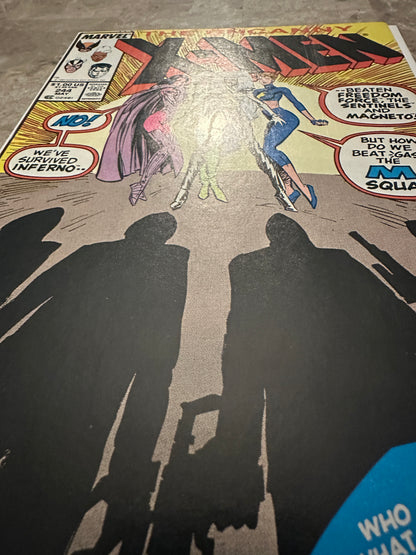 Uncanny X-Men #244 NM- 9.2-9.4 Newsstand (1989 Marvel Comics)