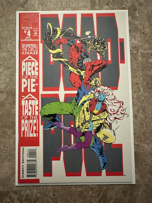Deadpool #4 VF/NM 9.0-9.2 (1993 Marvel)