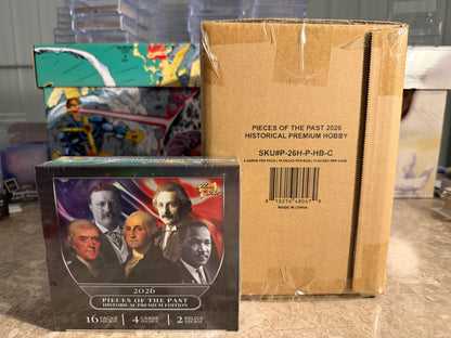 2026 Pieces of the Past Historical Premium Hobby 10-Box Case