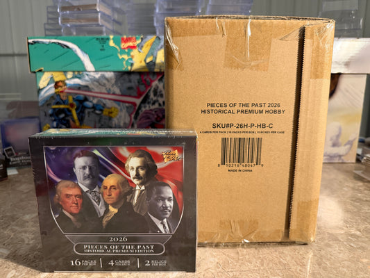 2026 Pieces of the Past Historical Premium Hobby 10-Box Case