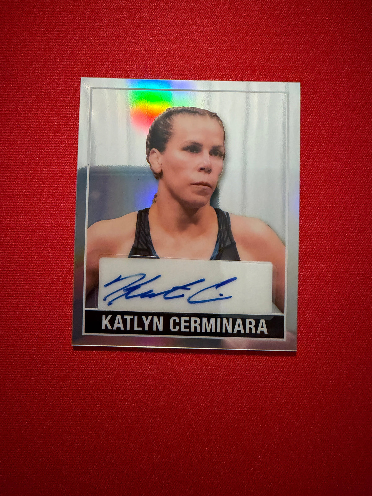 Katlyn Cerminara 2026 Leaf Metal Ring Kings 1948 Auto Silver /10