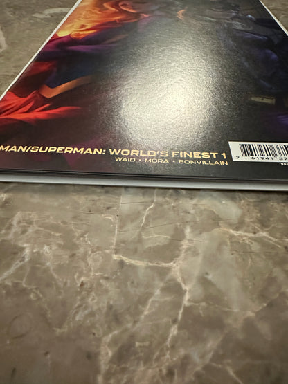Batman/Superman World's Finest #1 NM+ 9.6-9.8 (2022 DC) - Lau Variant Cover