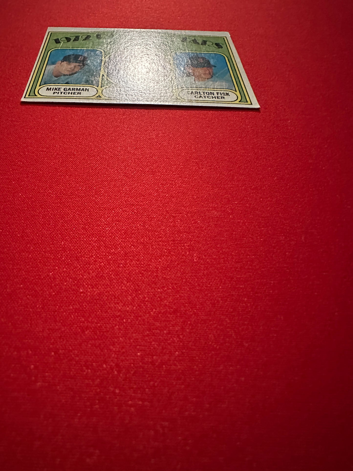 1972 Topps #79 CARLTON FISK Rookie Card RC - Red Sox - VG Condition