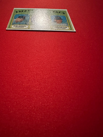 1972 Topps #79 CARLTON FISK Rookie Card RC - Red Sox - VG Condition