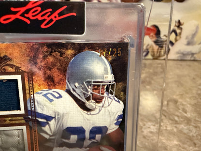 2026 Leaf Art of Sport Emmitt Smith Game-Used Work of Art Tri-Patch