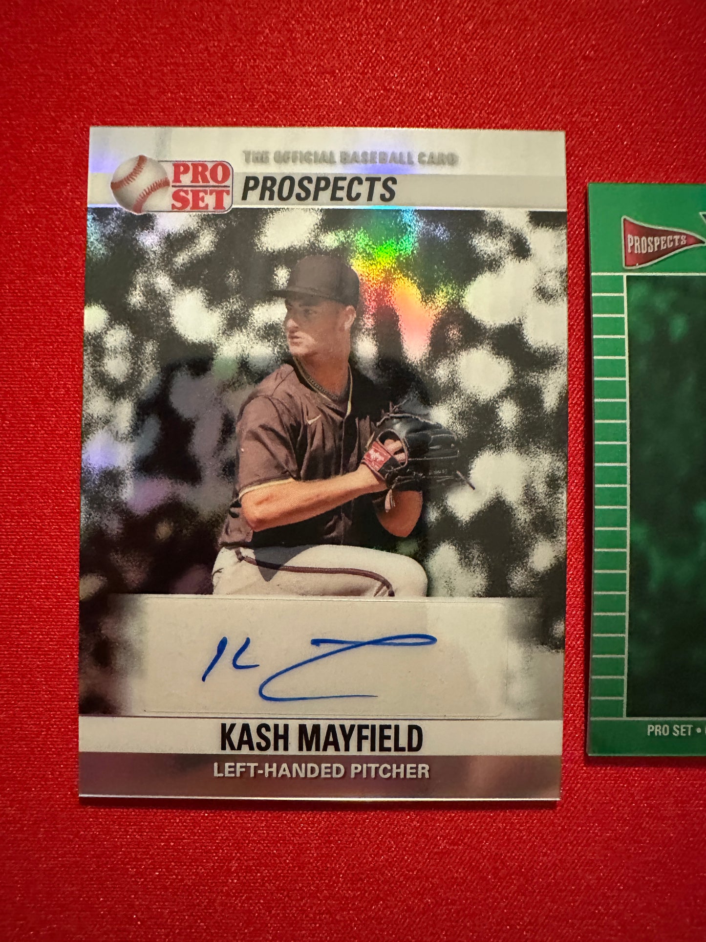 Kash Mayfield 2026 Leaf Pro Set 1/1 Platinum Lazer Mini AUTO Green /3 & /20 LOT