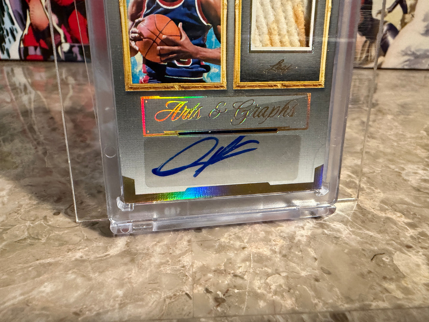 Dennis Rodman 2026 Leaf Art of Sport Arts & Graphs Patch Auto Gold 1/1
