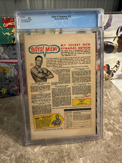 Tales of Suspense #75 CGC 5.5 OWP (1966 Marvel)