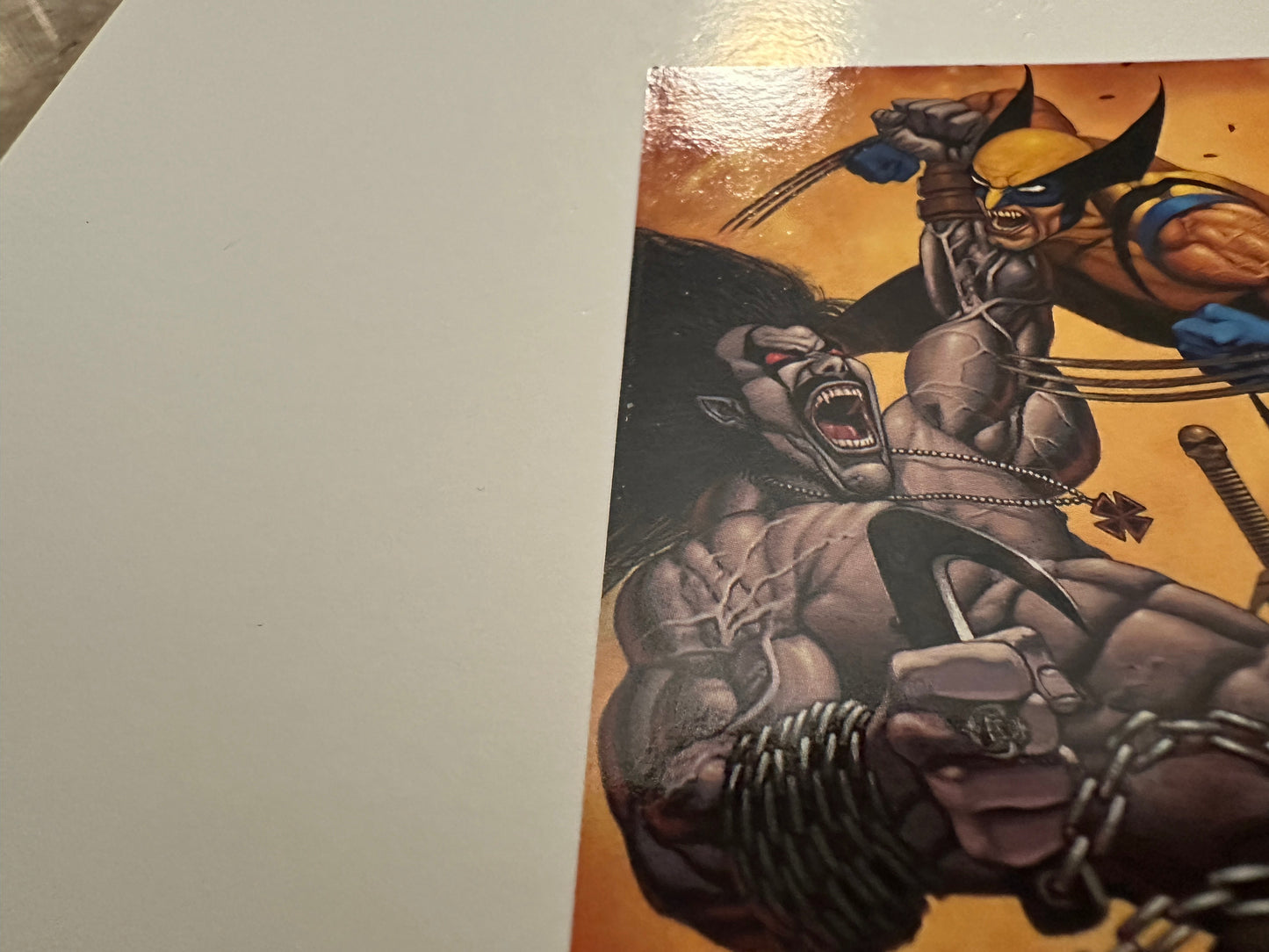 Wolverine/Lobo #55 (1995 Fleer DC vs. Marvel) - High grade