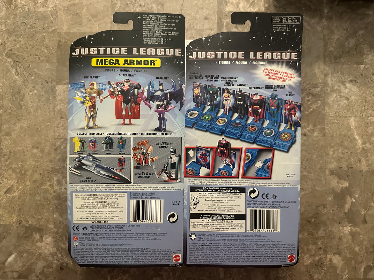 Justice League Animated Superman & Superman Mega Armor (Mattel) - New Sealed