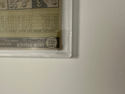 Jack Fisher #463 PSA Graded NM-MT 8 (1961 Topps)
