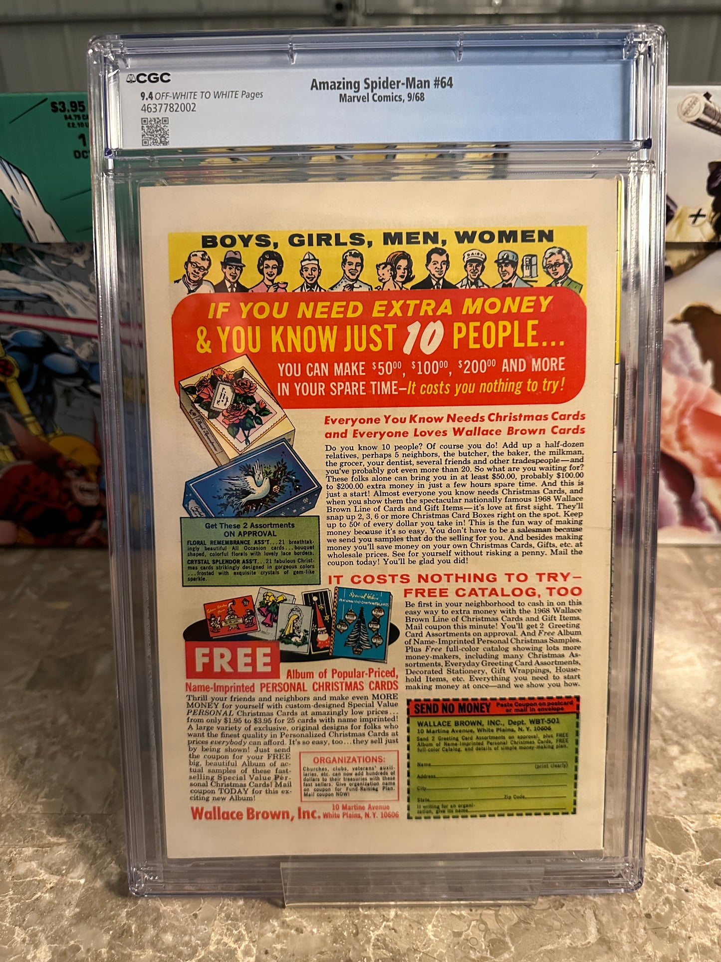 Amazing Spider-Man #64 CGC 9.4 (1968 Marvel) - Brand New Case