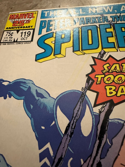 Spectacular Spider-Man #119 FN/VF 7.0 (1986 Marvel)