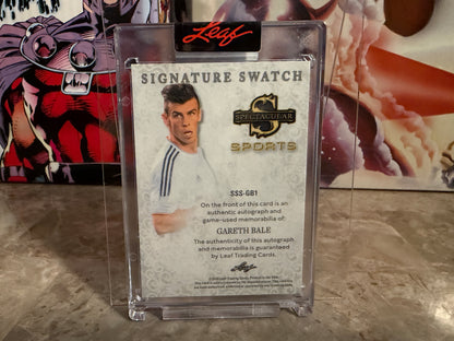 Gareth Bale 2026 Leaf Spectacular Football Signature Swatch /8