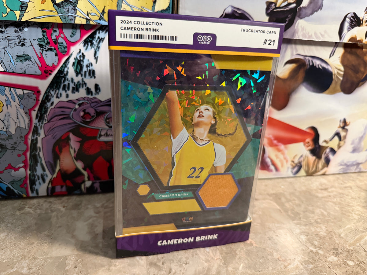 Cameron Brink 2024 Collection TruCreator Card Relic Cracked Ice #21
