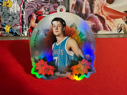 2025-26 Topps Holiday Basketball RC Ornament Lot - Knueppel, SGA, Giannis