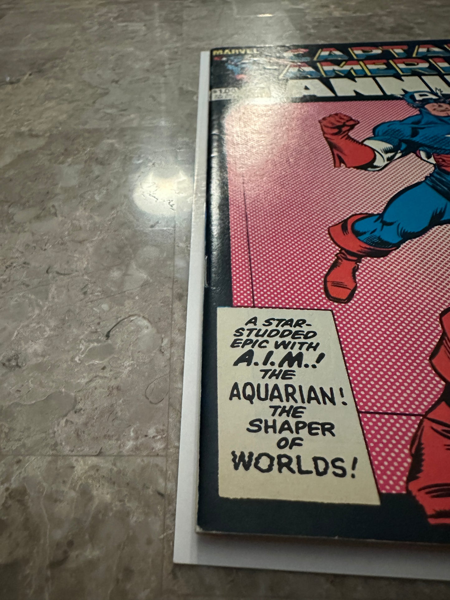 Captain America Annual #7 FN+ 6.5 (1983 Marvel) - Presents VF