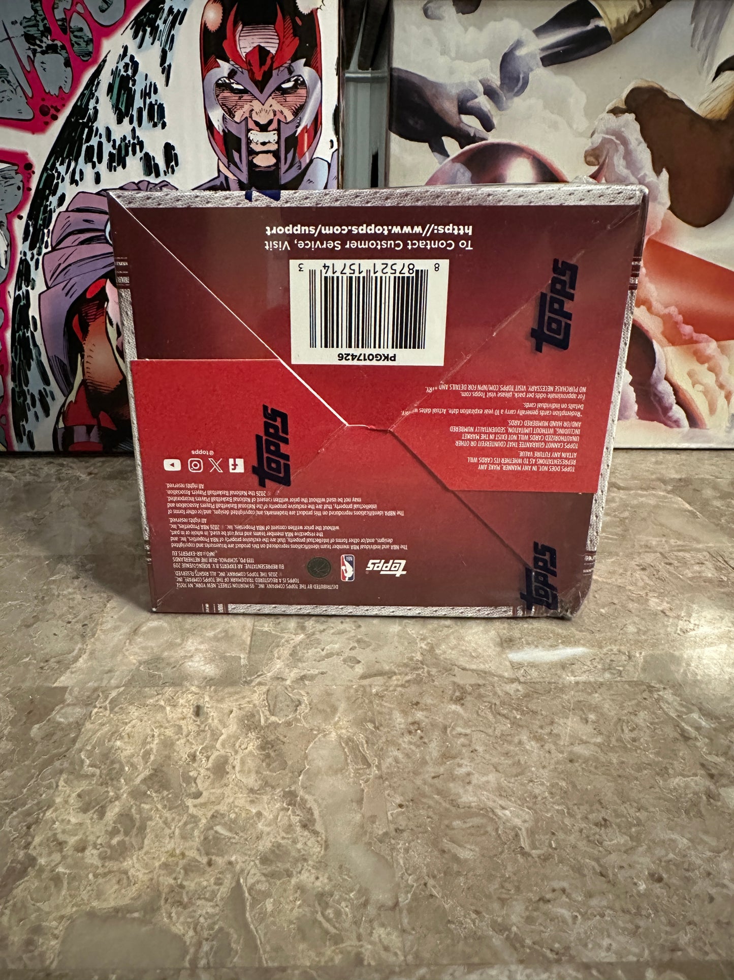 Topps NBA Hoops Basketball Jumbo Box (2026)