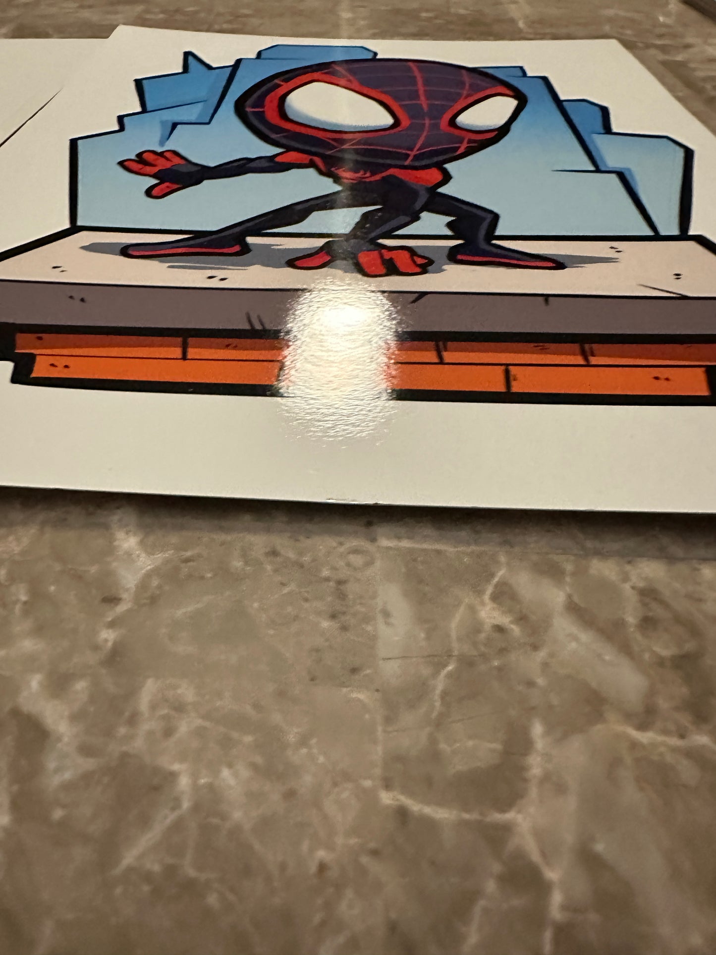 Spider-Gwen/Miles Morales Custom Art Prints - Denzell Draws