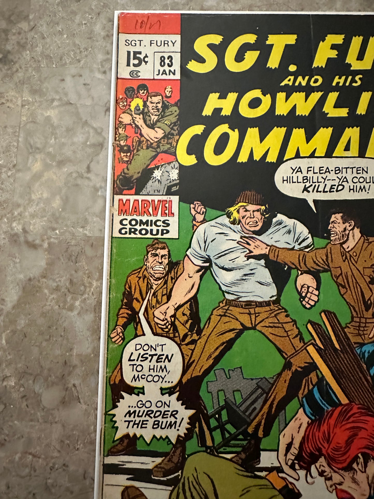 Sgt Fury #83 VG/FN 5.0 (Marvel Comics 1971)