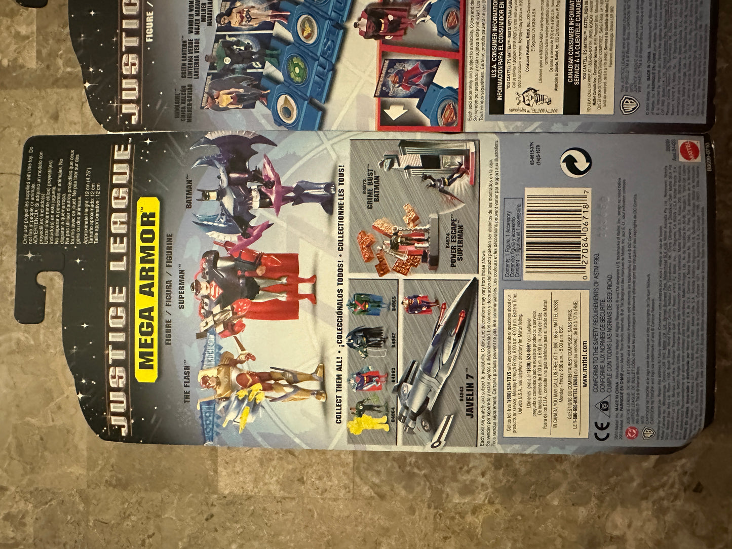 Justice League Animated Superman & Superman Mega Armor (Mattel) - New Sealed