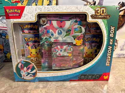 Pokémon TCG: 30th Celebration – Sylveon ex Box - Light Box Damage