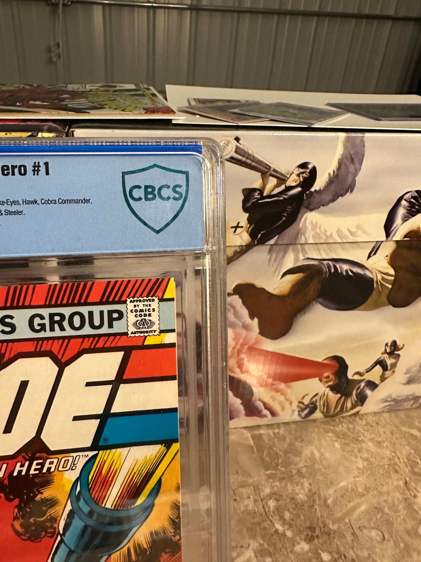 G.I. Joe, A Real American Hero #1 CBCS/CGC 9.2 (1972 Marvel)