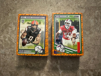 2025 Panini Score a Treat Football (~118 cards) - Rookies and Stars Included