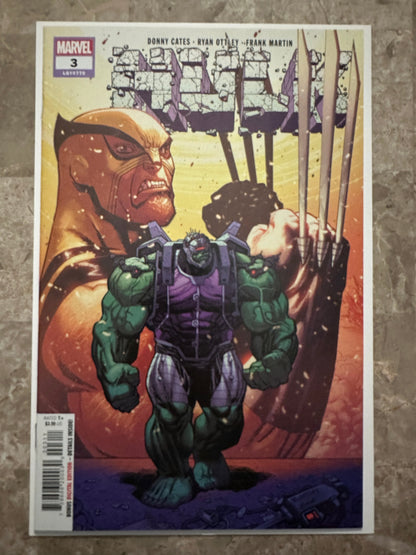 Hulk #1-3 Starter Set Design Variant 1:10 NM (2018 Marvel Comics)