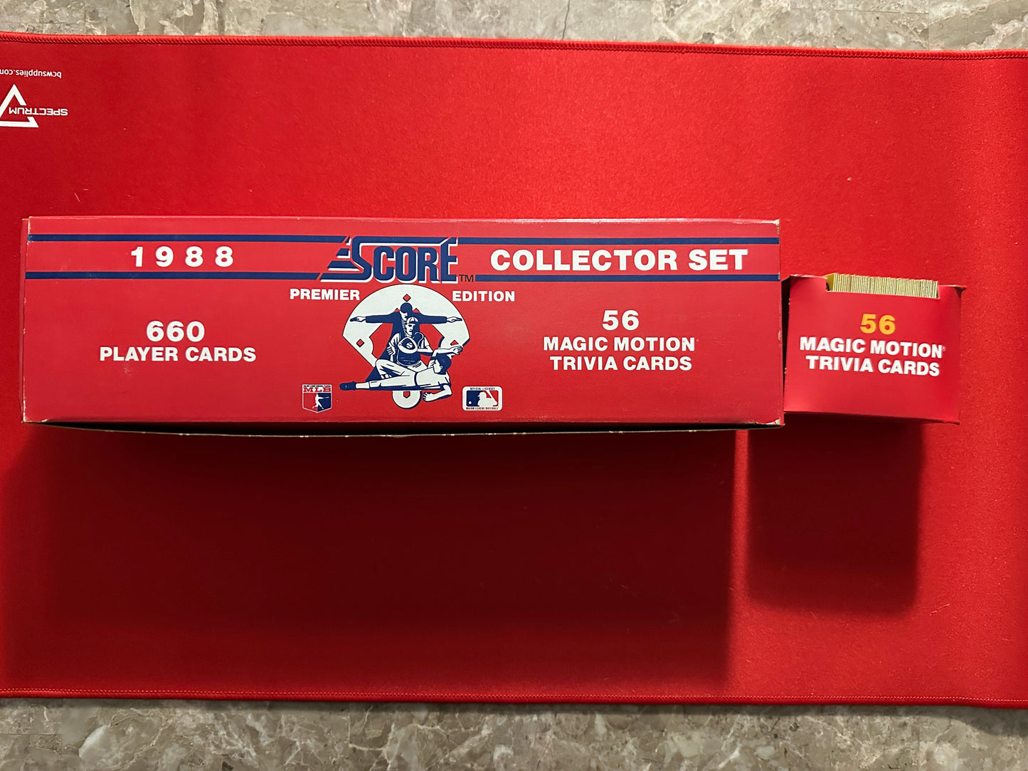 1988 Score Collector Set Edition Baseball, Complete 660 Cards + 56 Motion Trivia