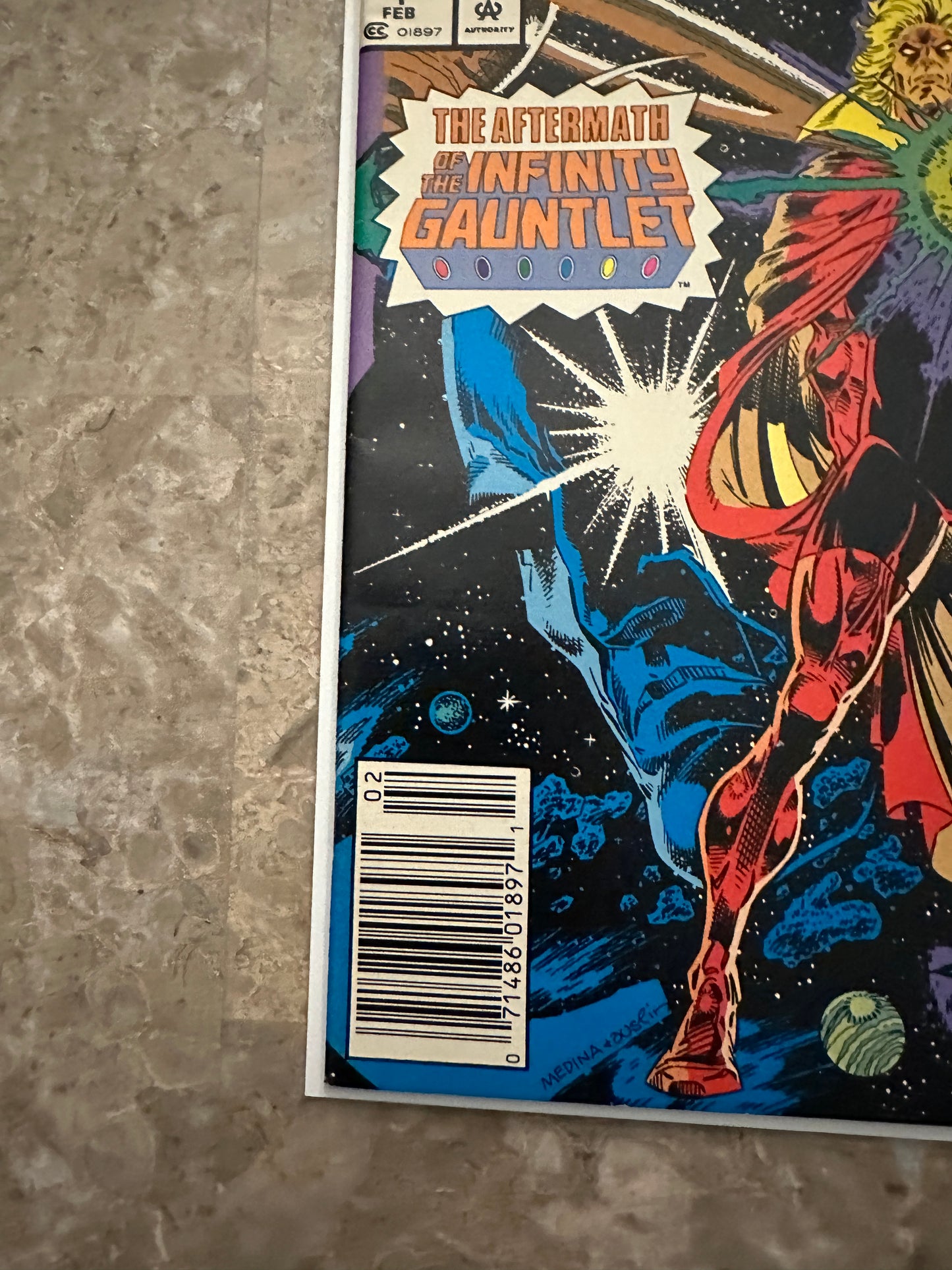 Warlock and Infinity Watch #1 Newsstand VF/NM 9.0 (Marvel 1992)