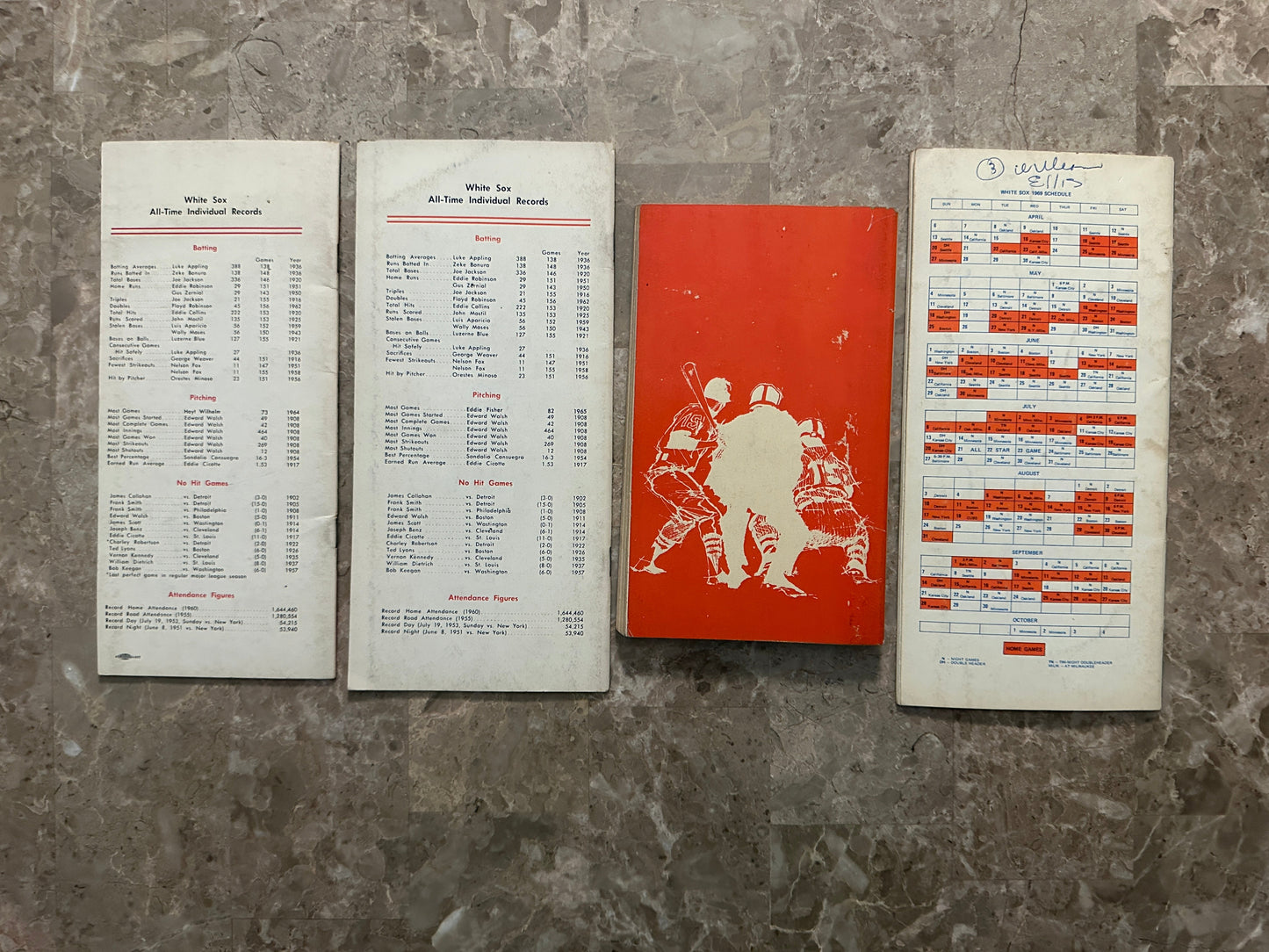 Chicago White Sox Media Guides 1965-2000 + Extras