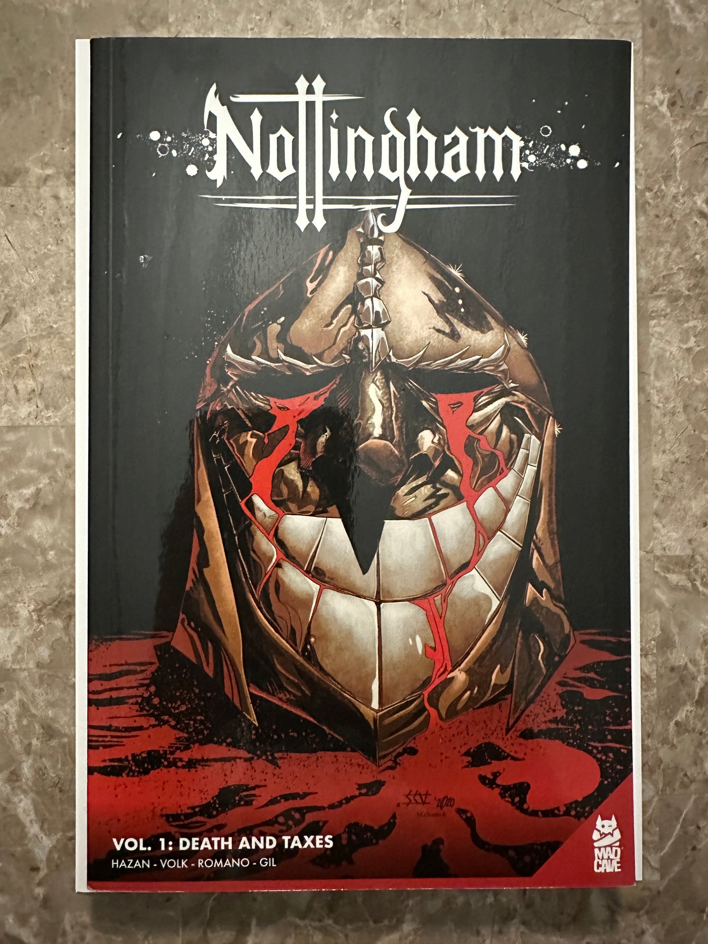 Nottingham Vol. 1 Death and Taxes (Mad Cave 2021)