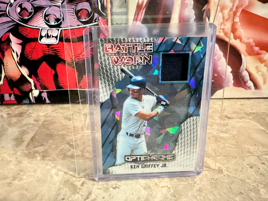 Ken Griffey Jr. 2025 Leaf Optichrome Baseball Battle Worn Game-Used Patch /7