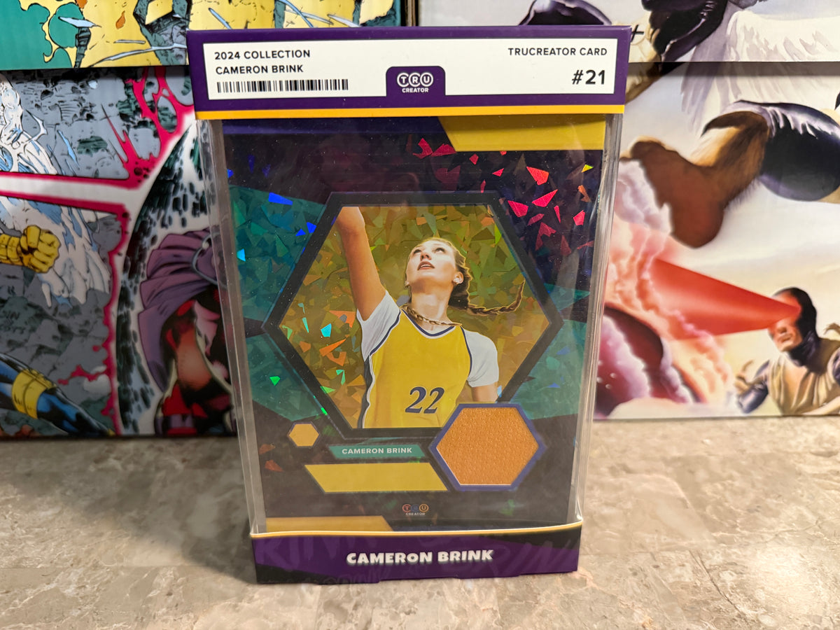 Cameron Brink 2024 Collection TruCreator Card Relic Cracked Ice #21