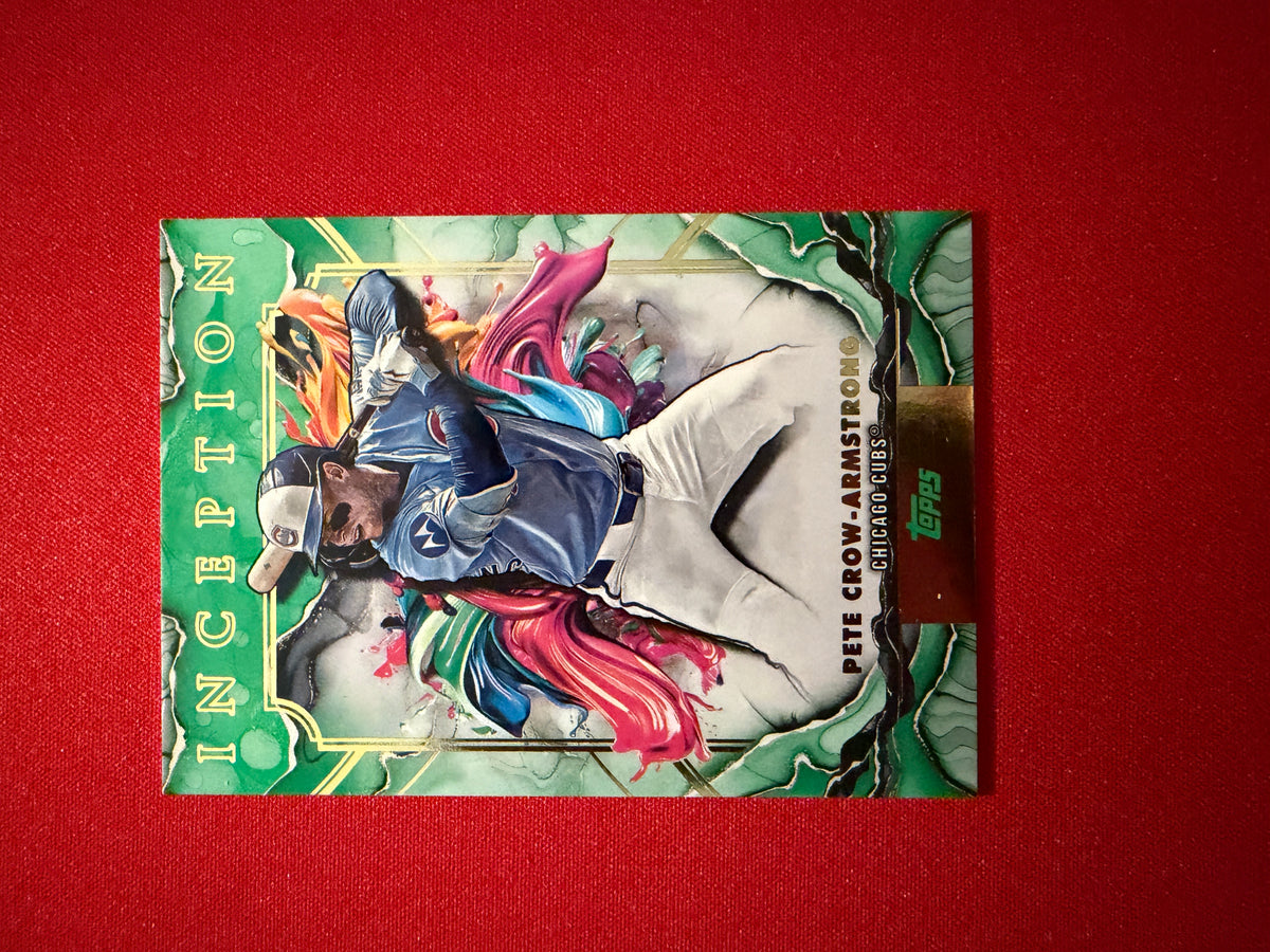 2025 Topps Inception Baseball Pete Crow-Armstrong Green Parallel #25