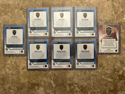 2024 Panini Donruss Basketball Cleveland Cavaliers Team Set (8 cards)