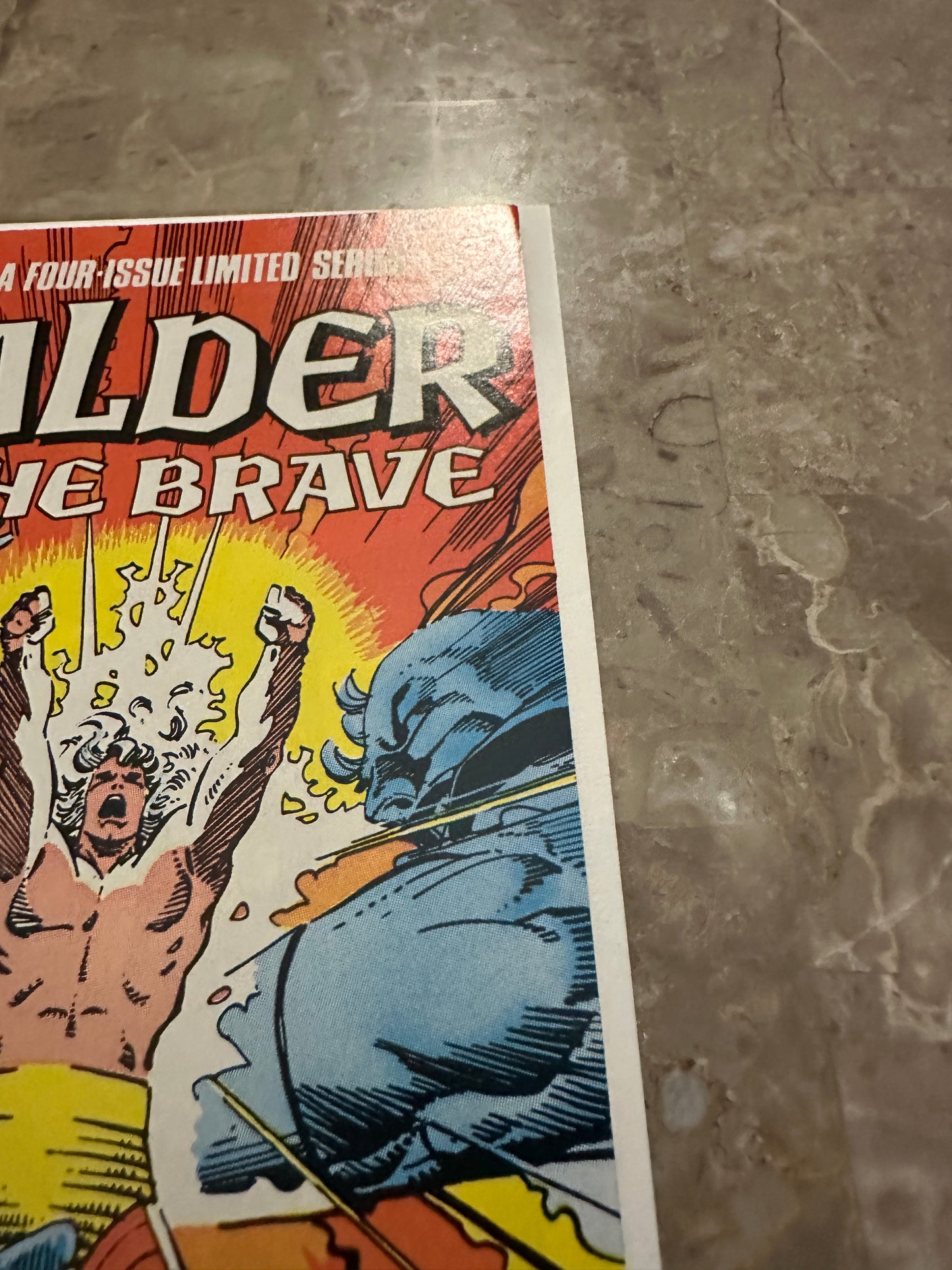 Balder the Brave #1-4 Full Set High Grade (1985 Marvel Comics)