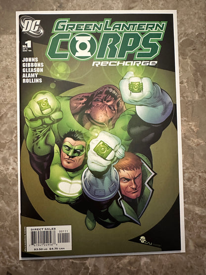 Green Lantern Corps Recharge #1-5 High Grade Full Set (2005 DC)