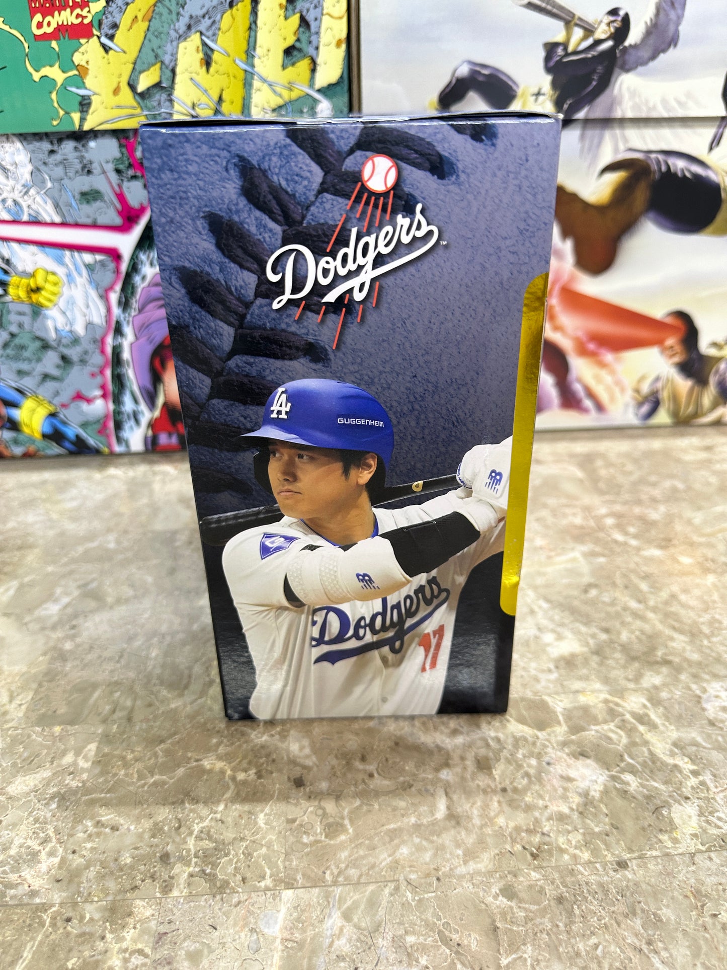 MLB SportsPicks LA Dodgers Shohei Ohtani Batting 7" Posed Figure