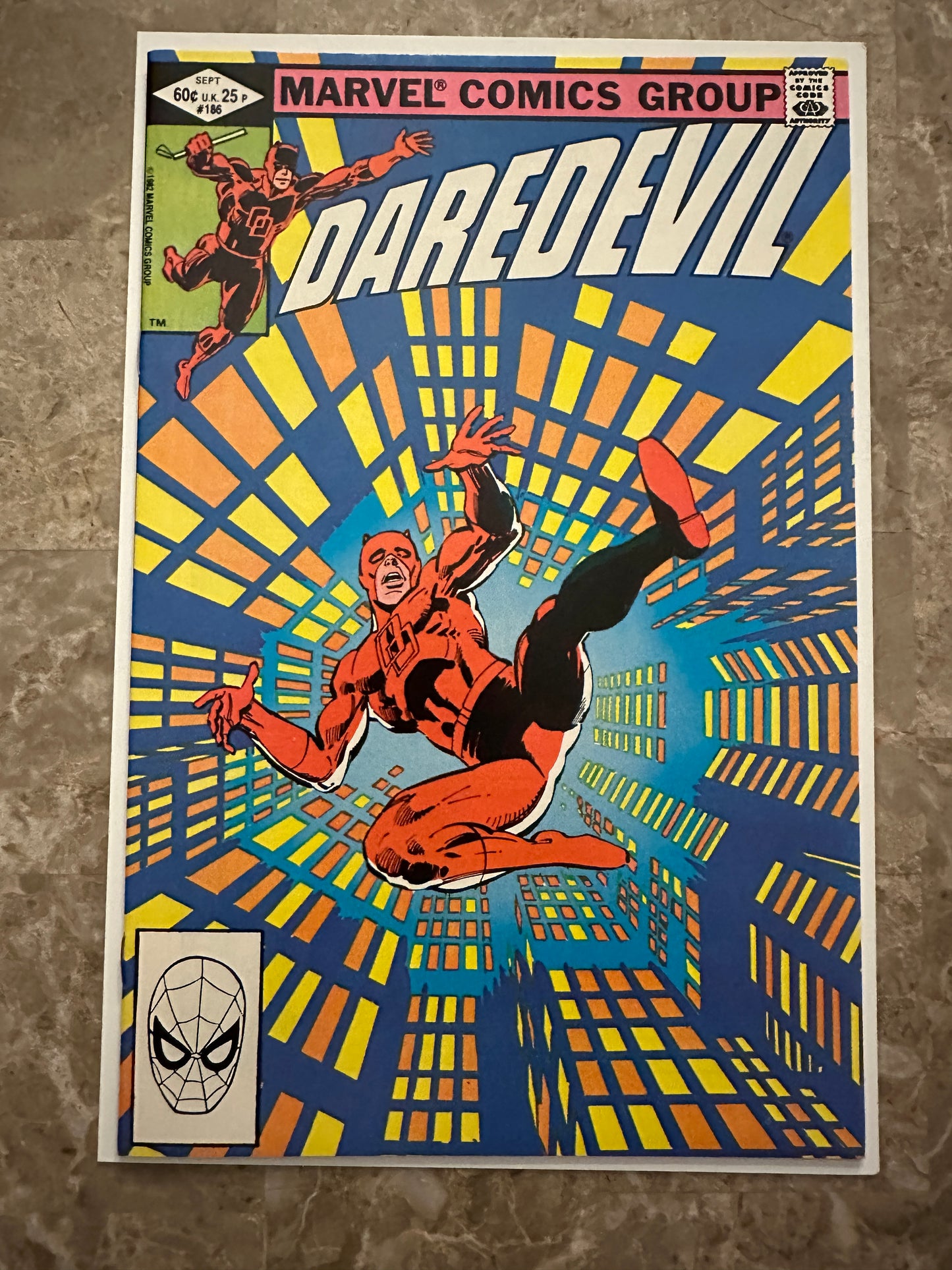 Daredevil #186 NM 9.4-9.8 (1982 Marvel Comics)