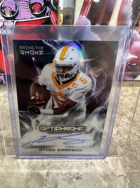 2026 Leaf Optichrome DYLAN SAMPSON Bring The Smoke AUTO /14 Browns RC