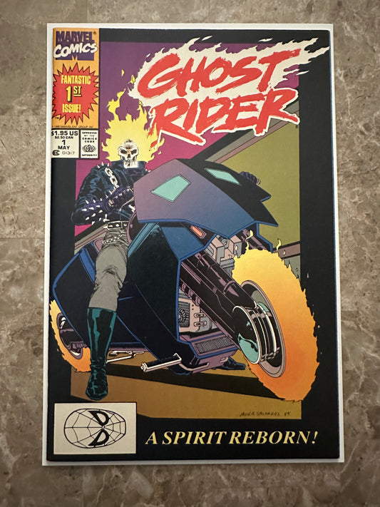 Ghost Rider #1 NM 9.4 (1990 Marvel)