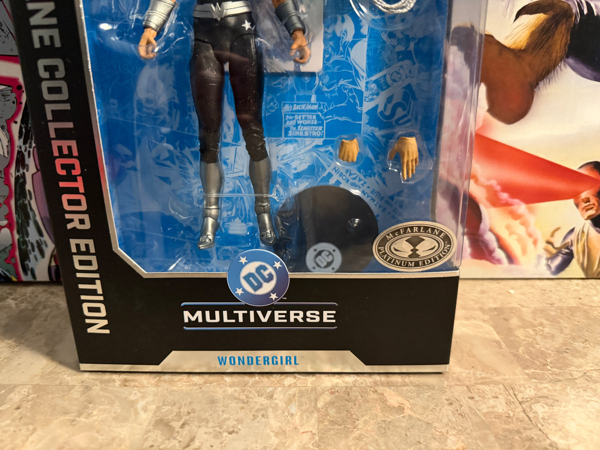 McFarlane Collector Edition #66 DC Multiverse Wonder Girl Troia Platinum Figure