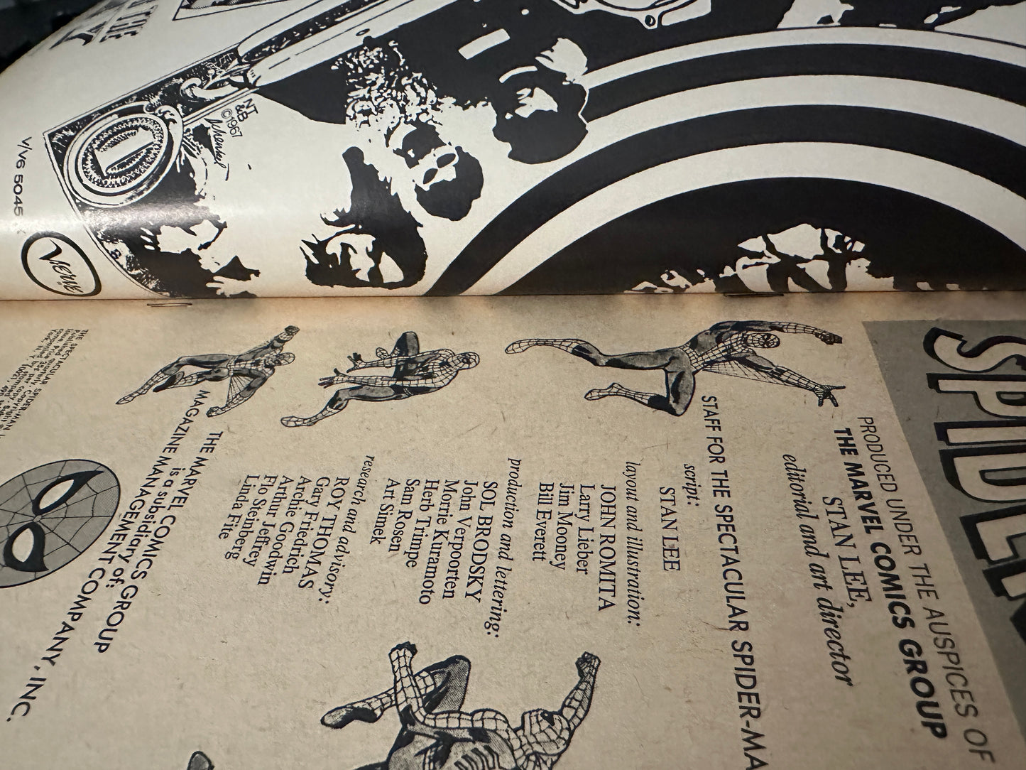 Spectacular Spider-Man #1 VF- 7.5 (Marvel Comics 1968)