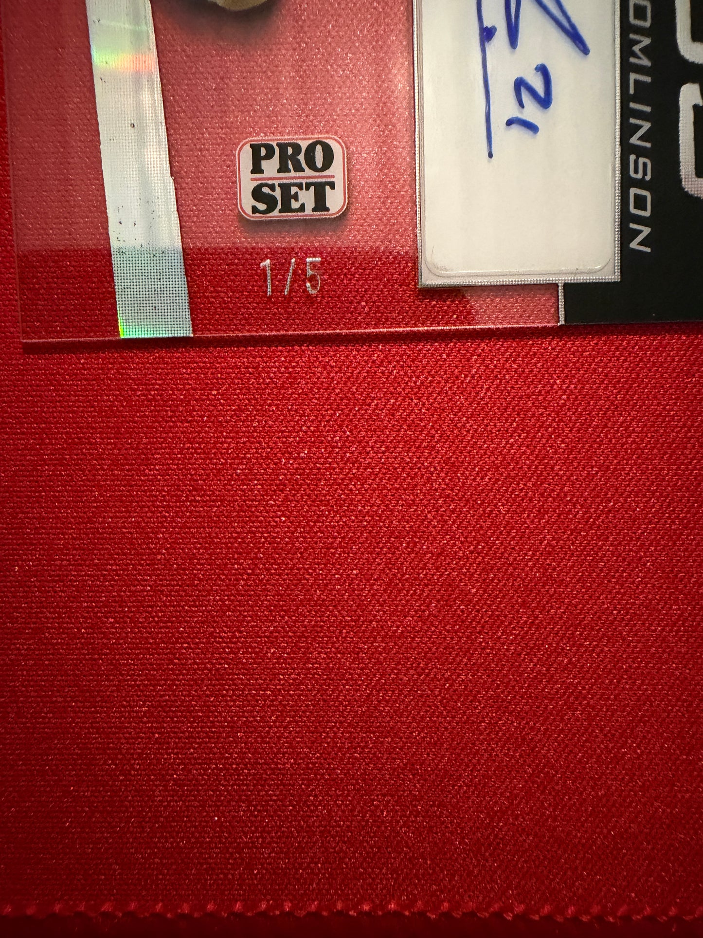 2026 Leaf Pro Set Metal Ladainian Tomlinson Pure Greatness Auto 1/5 Bookens
