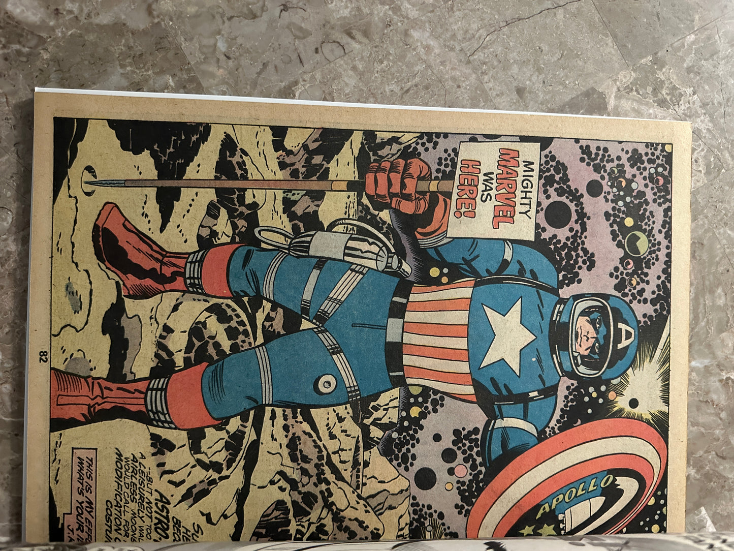 Captain America's Bicentennial Battles FN+ 6.5-7.0 (1976 Marvel Treasury) - Strong Copy